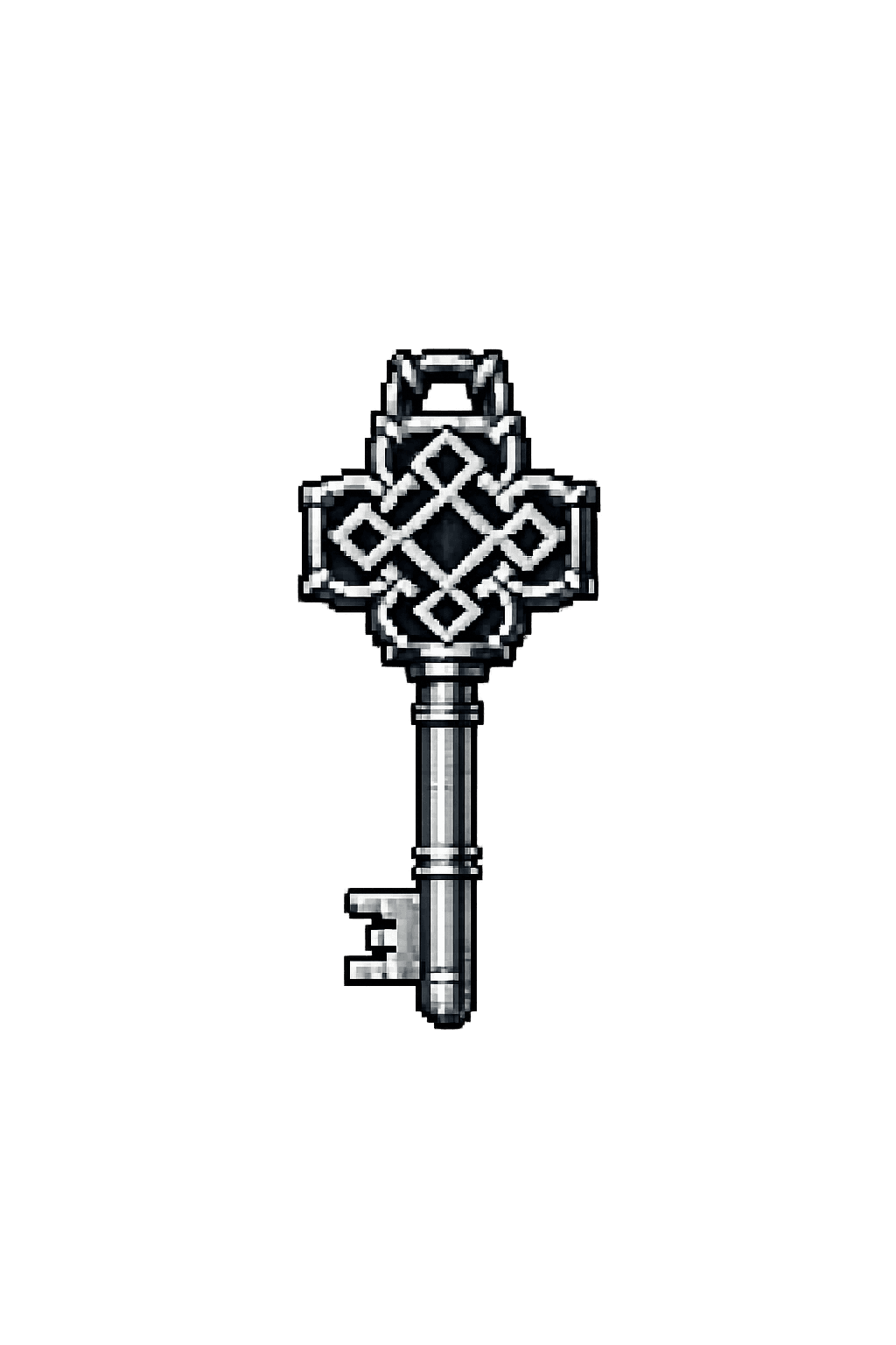 Celtic knot key